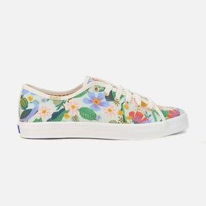 Keds x Rifle Paper Co Dovecote Mint Floral Sneakers sz 7
